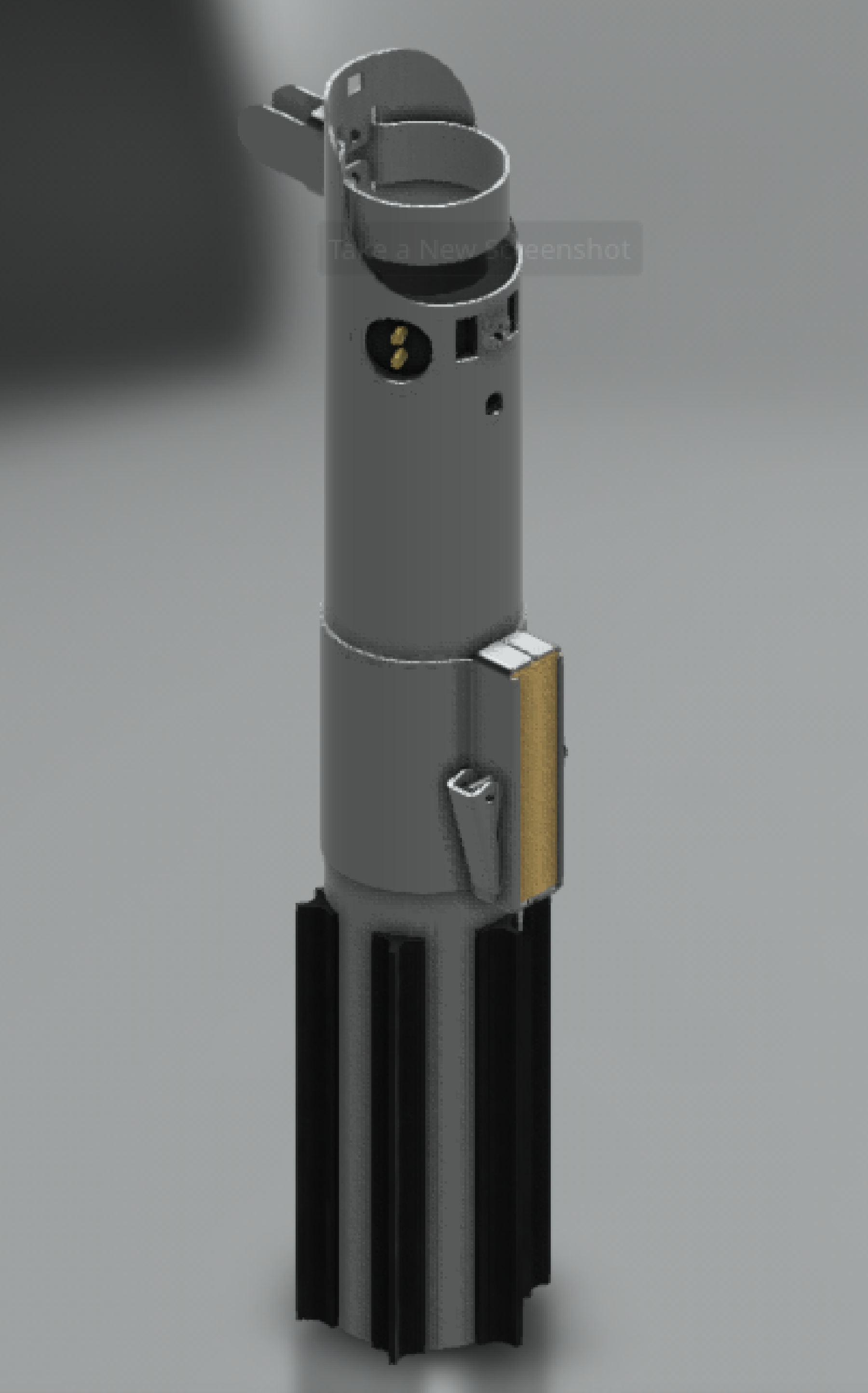 3D model based on reference material and previous designs