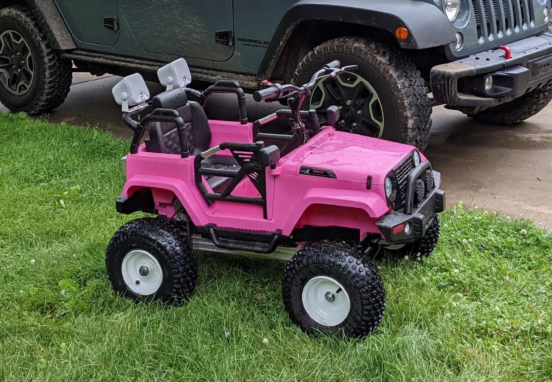 Pink Jeep